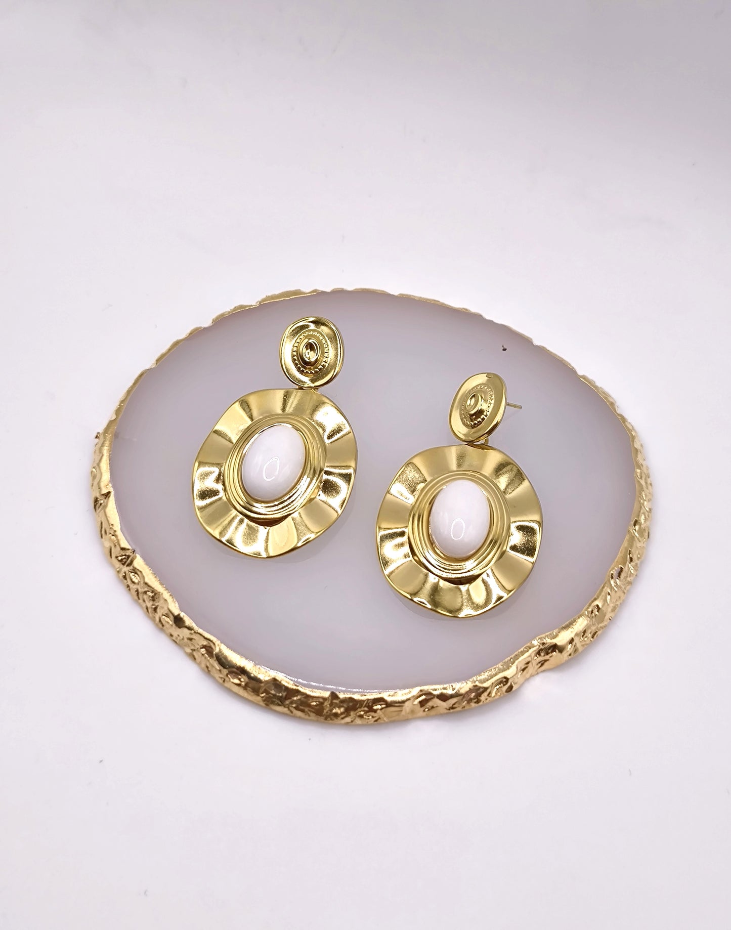 BOUCLES SHERINE WHITE