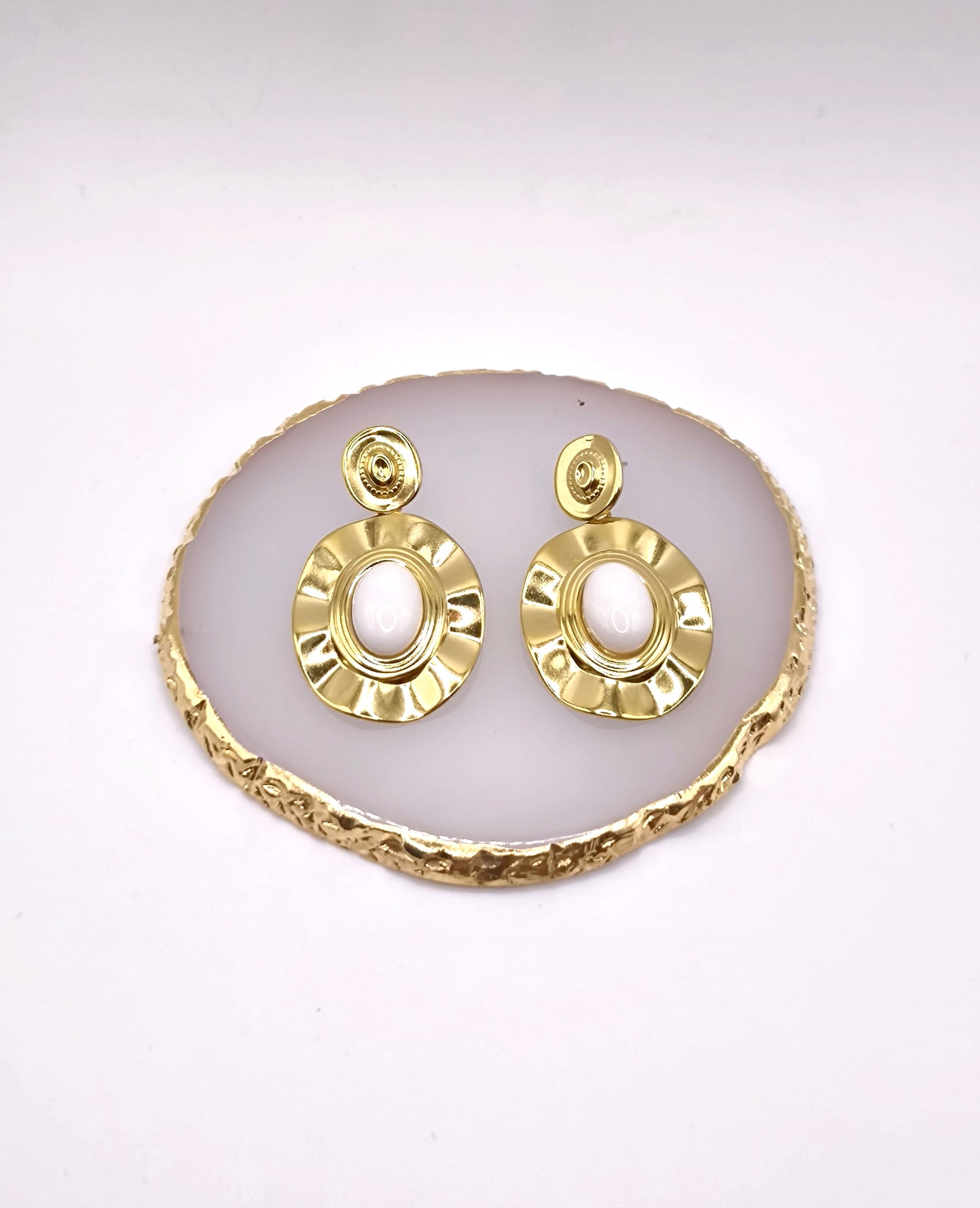 BOUCLES SHERINE WHITE