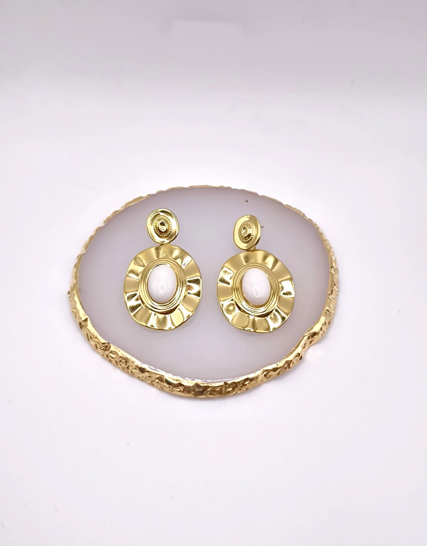 BOUCLES SHERINE WHITE