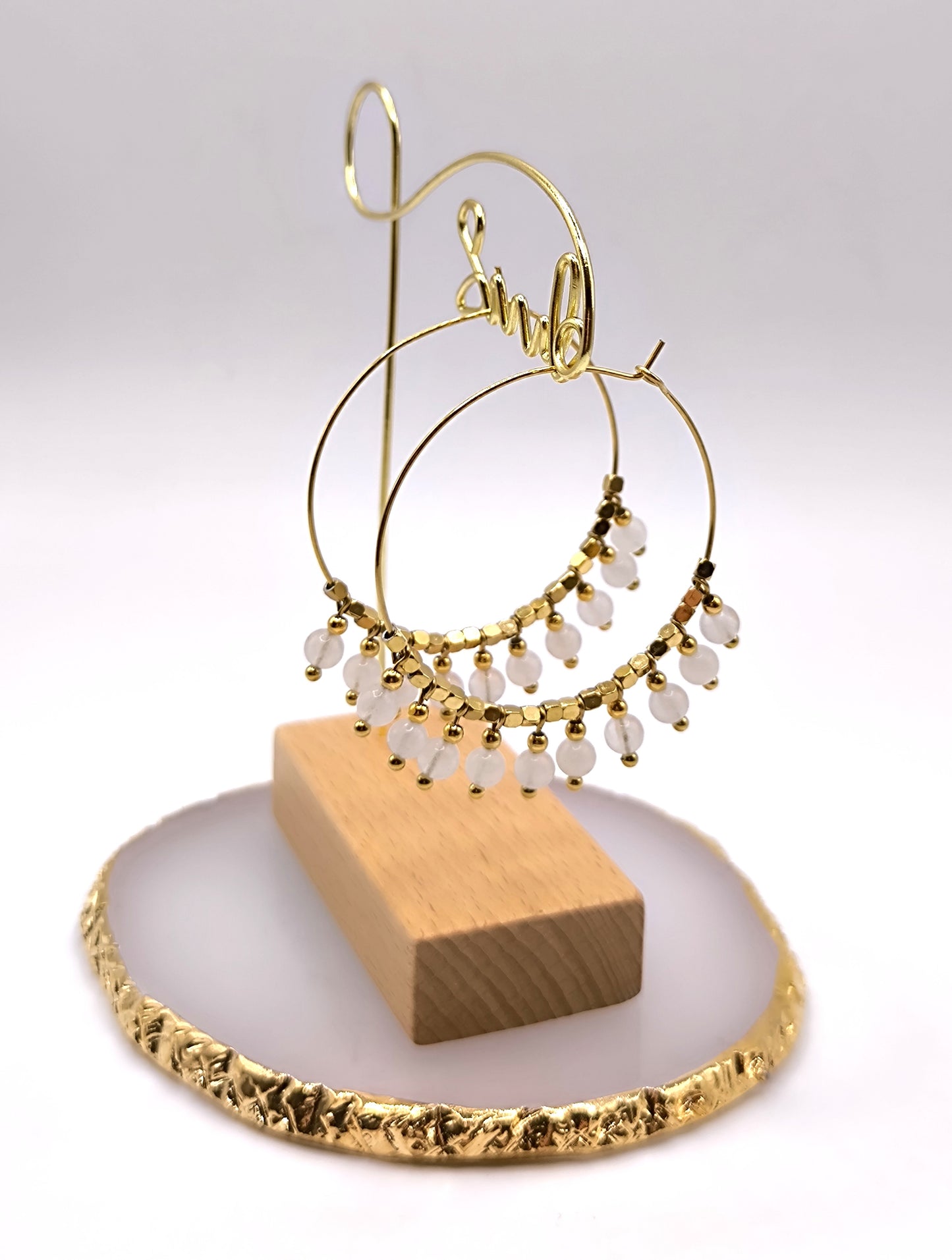 BOUCLES DOUCEUR WHITE GOLD