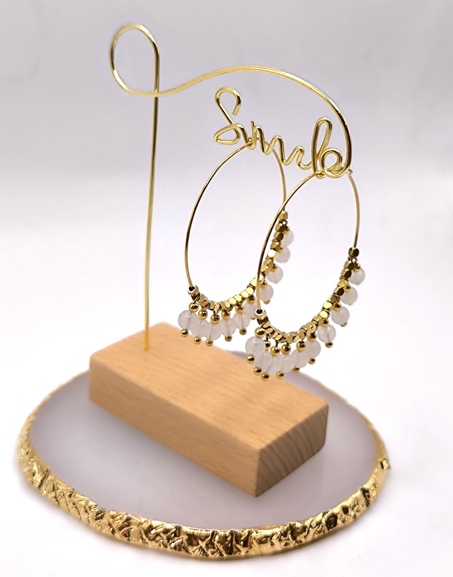 BOUCLES DOUCEUR WHITE GOLD