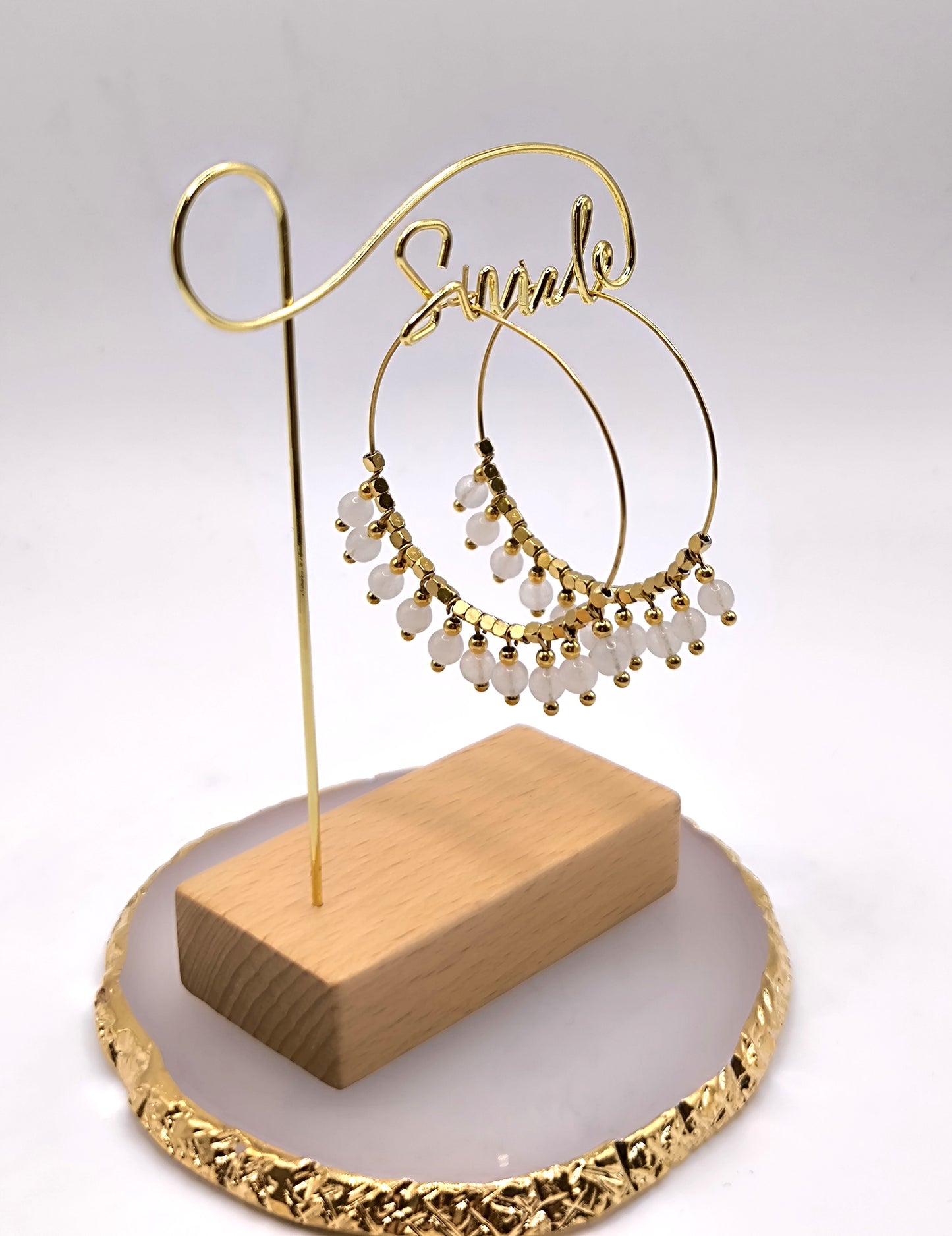 BOUCLES DOUCEUR WHITE GOLD