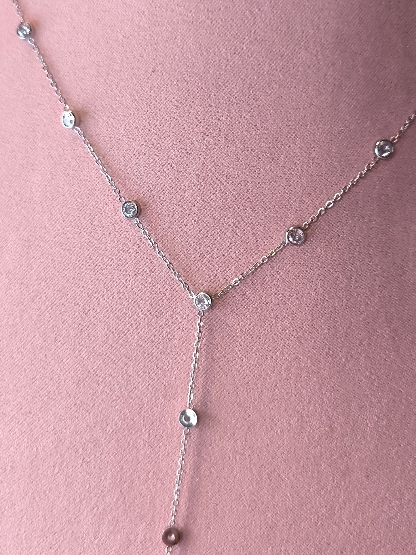 COLLIER TESS SILVER