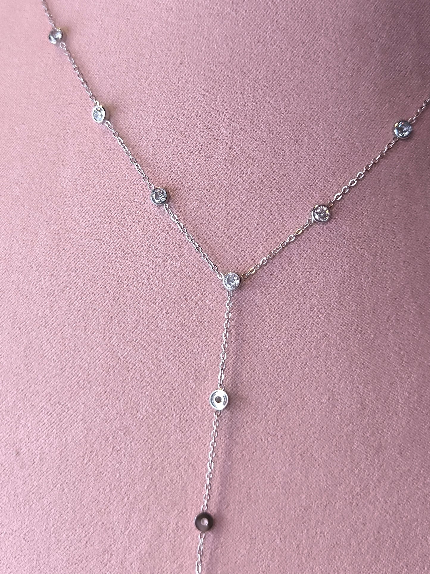 COLLIER TESS SILVER