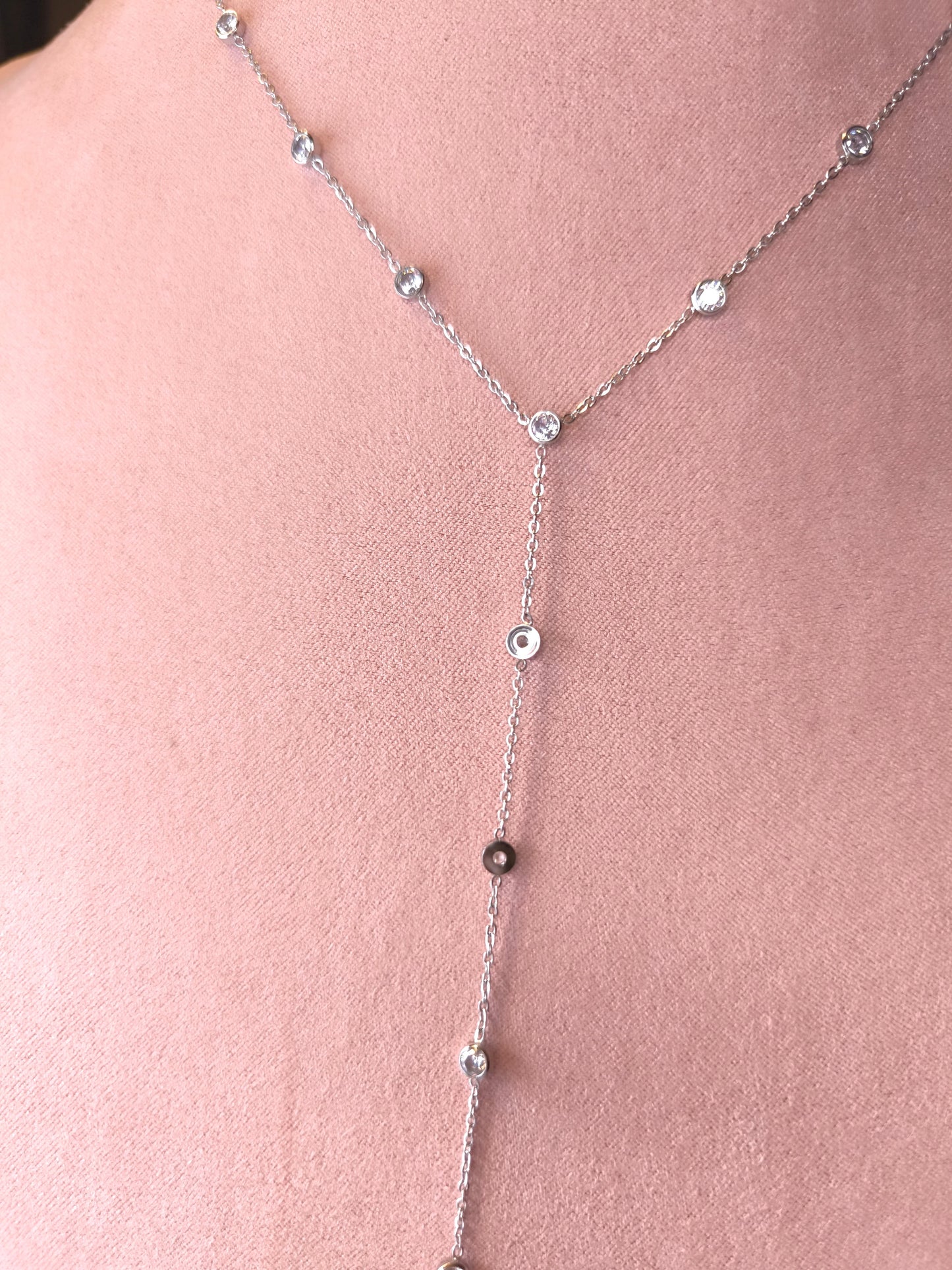 COLLIER TESS SILVER