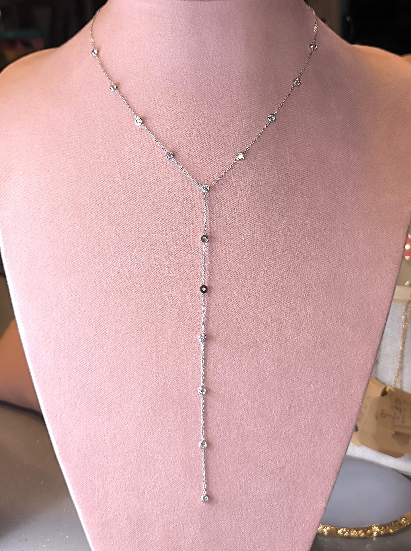COLLIER TESS SILVER