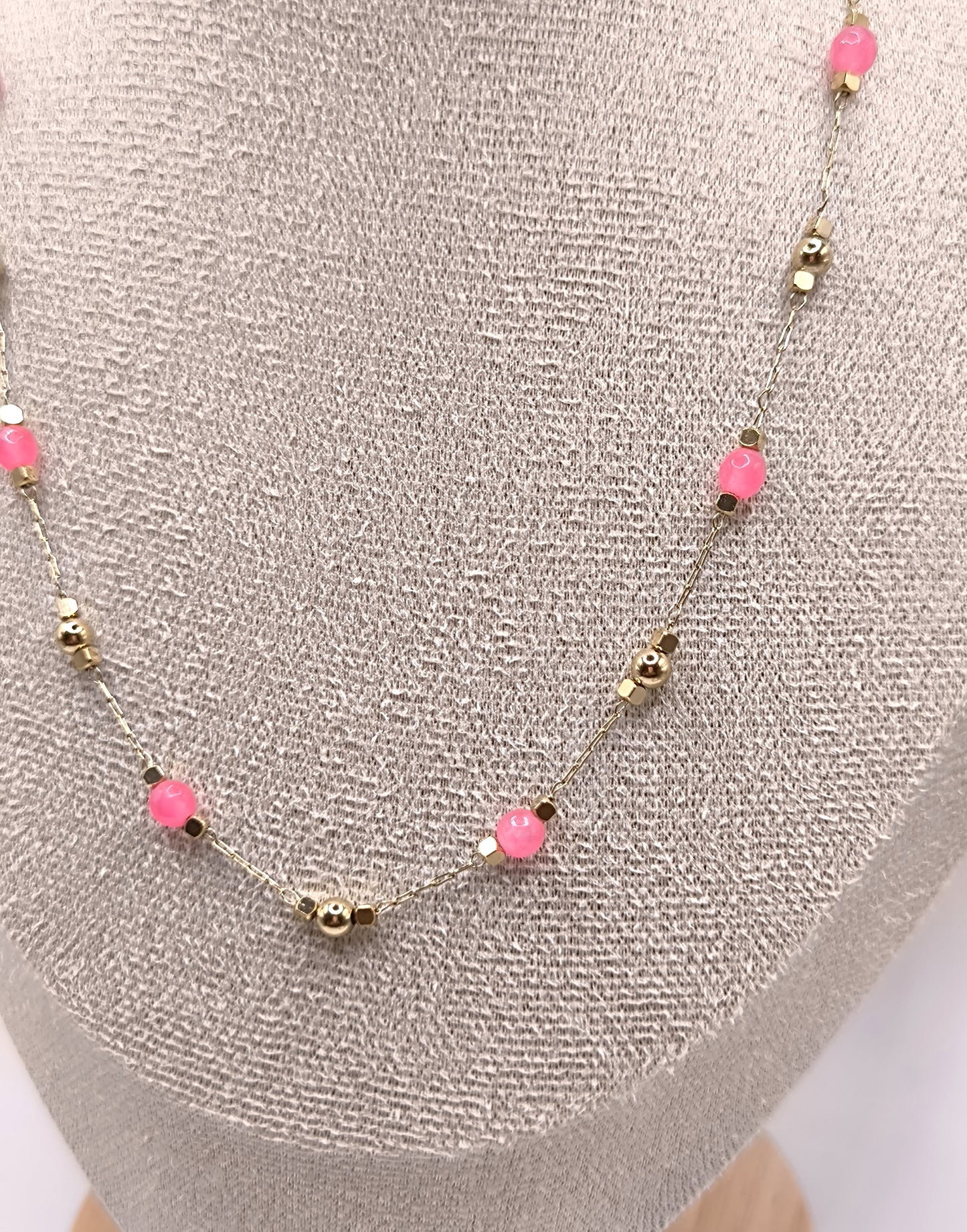 COLLIER ROMY PINK