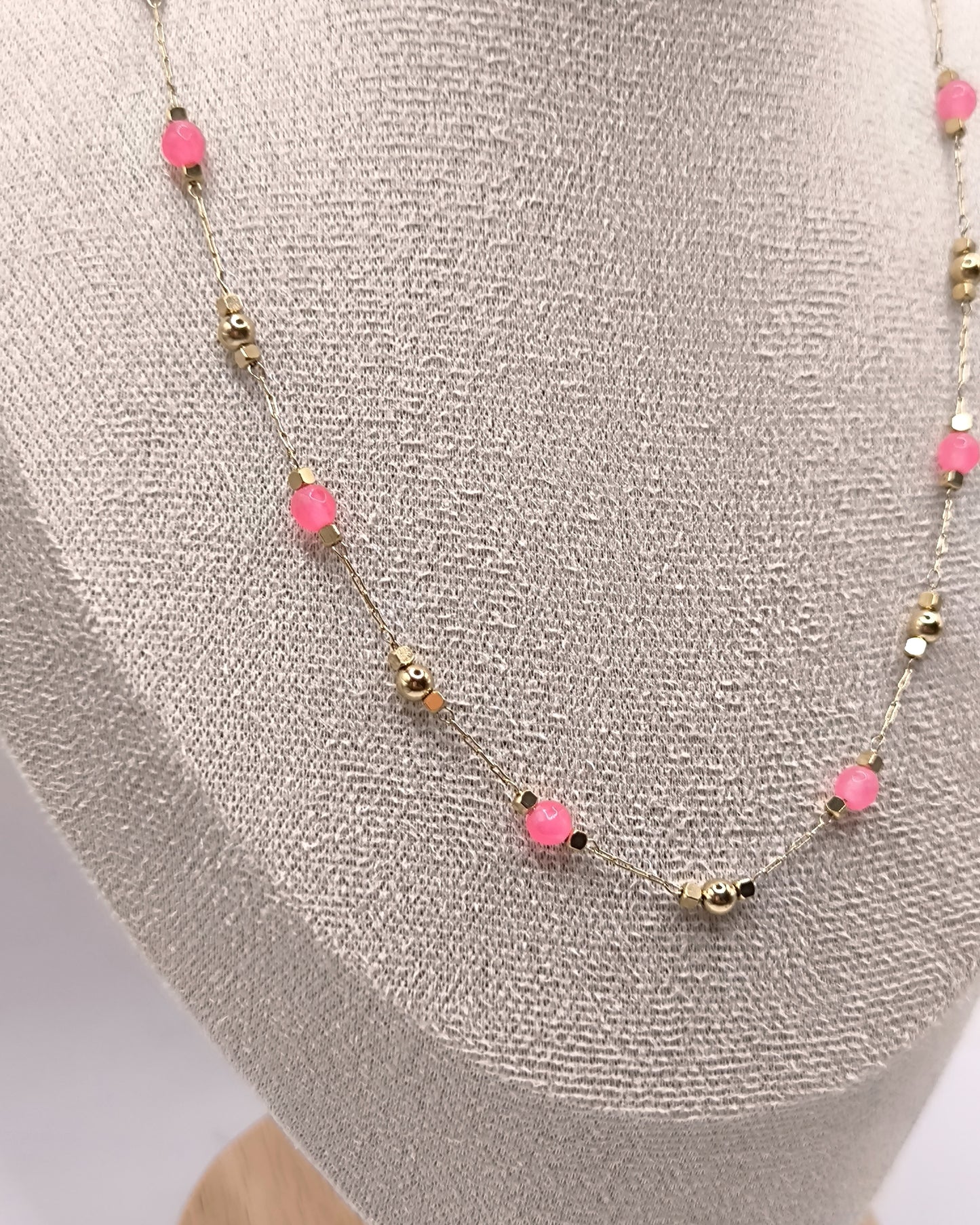 COLLIER ROMY PINK
