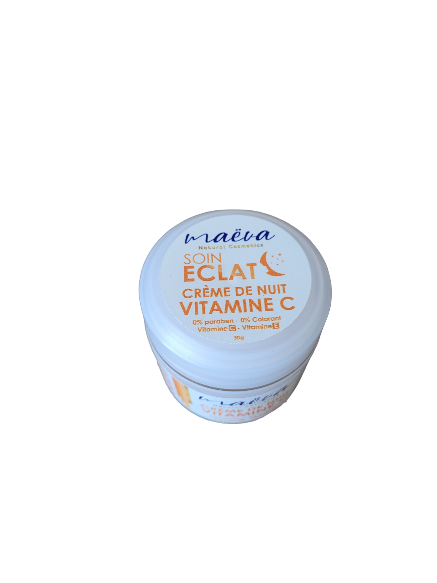 Crème de nuit à la vitamine C soin éclat Maeva