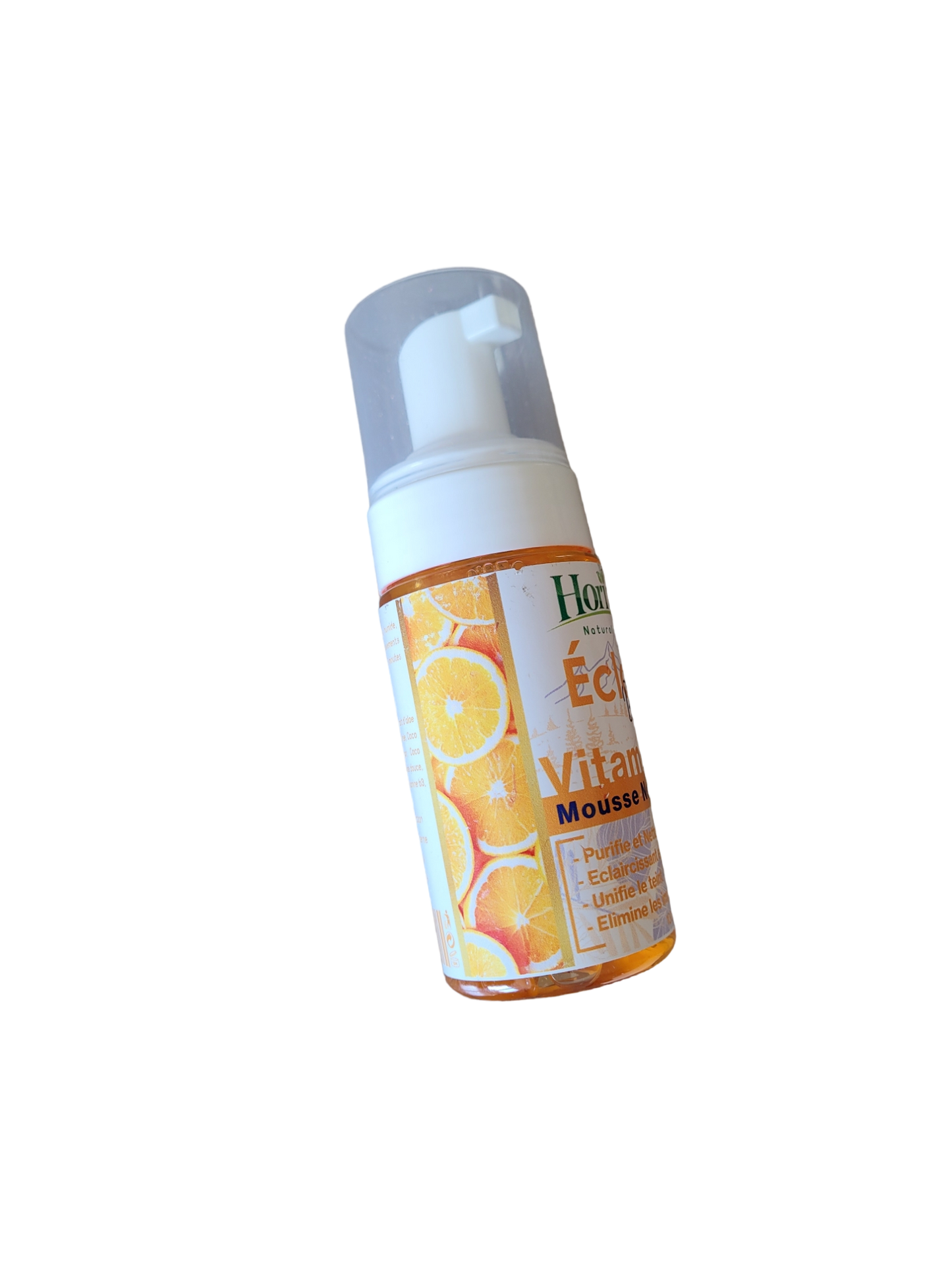Mousse nettoyante éclat booster à la vitamine C Horizon