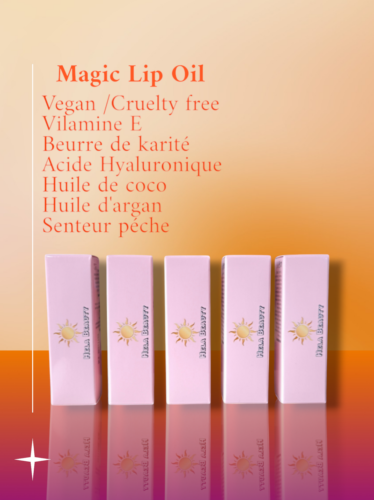 MAGIC Lip Oil / Huile à Lèvres - Hela Beauty