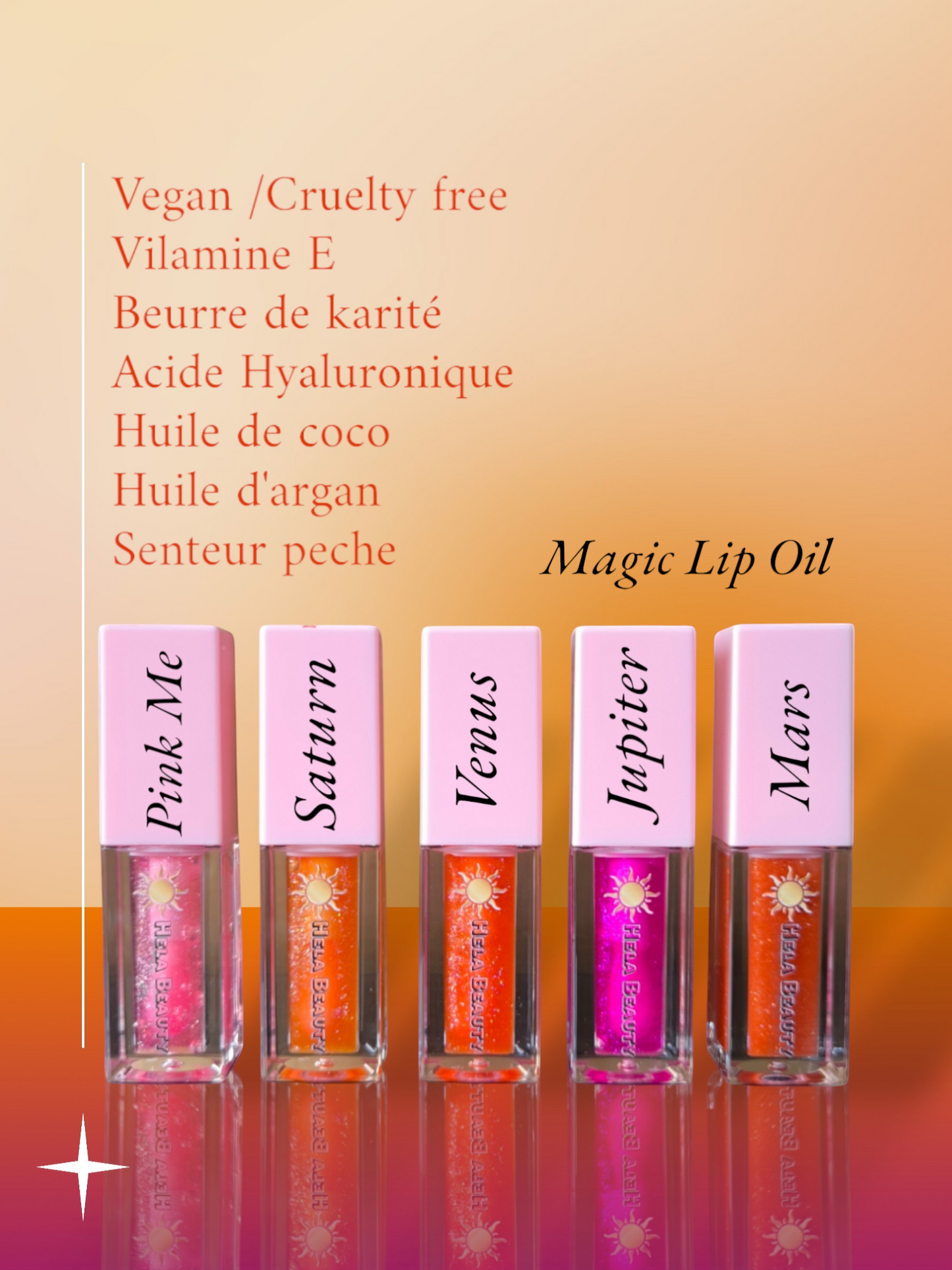 MAGIC Lip Oil / Huile à Lèvres - Hela Beauty