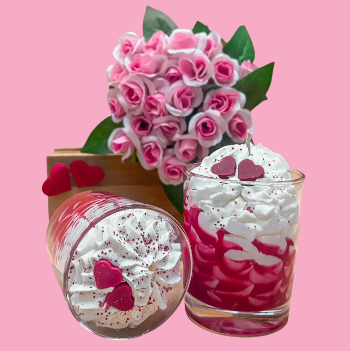 Bougie gourmande cerise vanillée