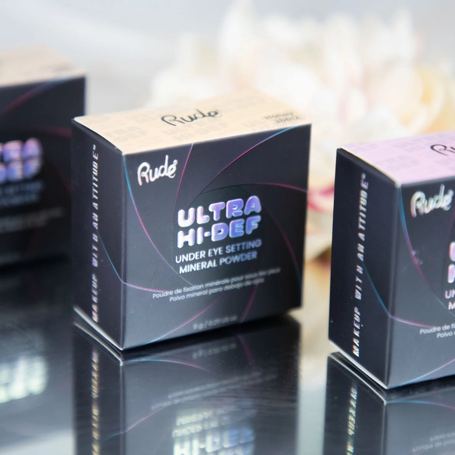 Poudre minérale fixatrice pour les yeux à ultra haute définition - Rude Cosmetics