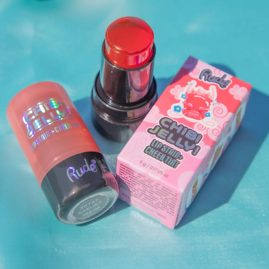 Gelée Blush et lèvres / Chibi Jelly Lip Stain -Rude Cosmetics