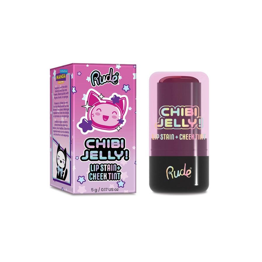 Gelée Blush et lèvres / Chibi Jelly Lip Stain -Rude Cosmetics