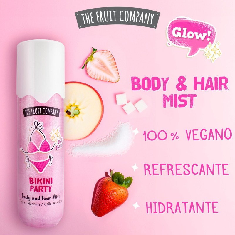 BRUMES SCINTILLANTES CORPS ET CHEVEUX - THE FRUIT COMPANY