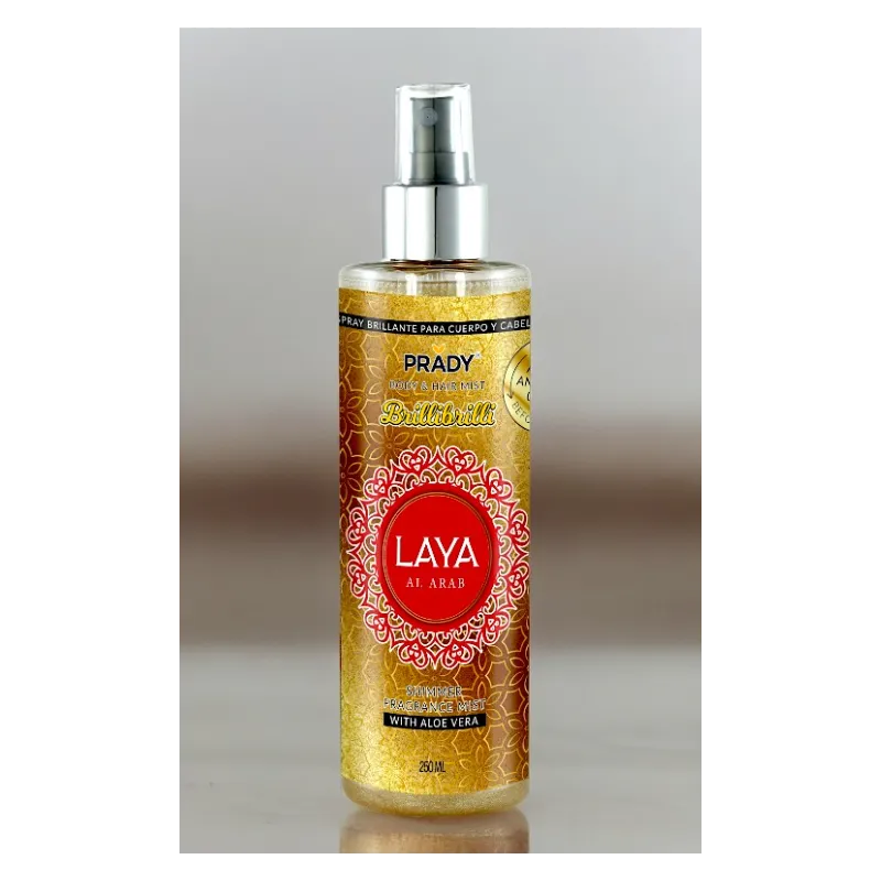 BRUME SCINTILLANTE CORPS ET CHEVEUX - LAYA AL ARAB - PRADY
