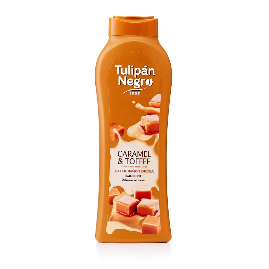 GEL DOUCHE & BAIN TULIPAN NEGRO CARAMEL CREAM TOFFEE 650ML