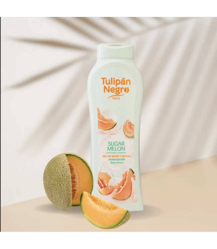 GEL DOUCHE TULIPAN NEGRO MELON SUCRE 650ML