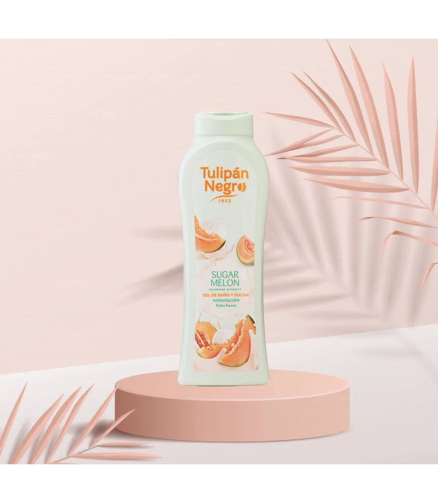GEL DOUCHE TULIPAN NEGRO MELON SUCRE 650ML