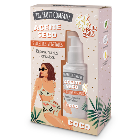 HUILE SÈCHE SCINTILLANTE À LA COCO 🥥 THE FRUIT COMPANY