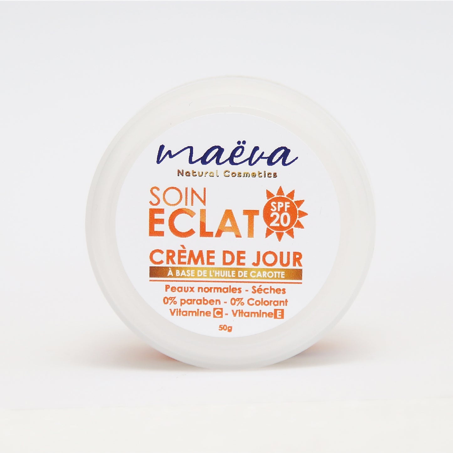 Crème de jour à la vitamine C-SPF20 Maeva