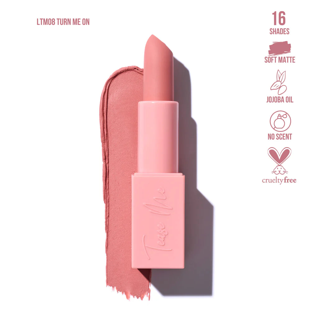 Tease Me Lipstick Soft Matte Beauty Creations