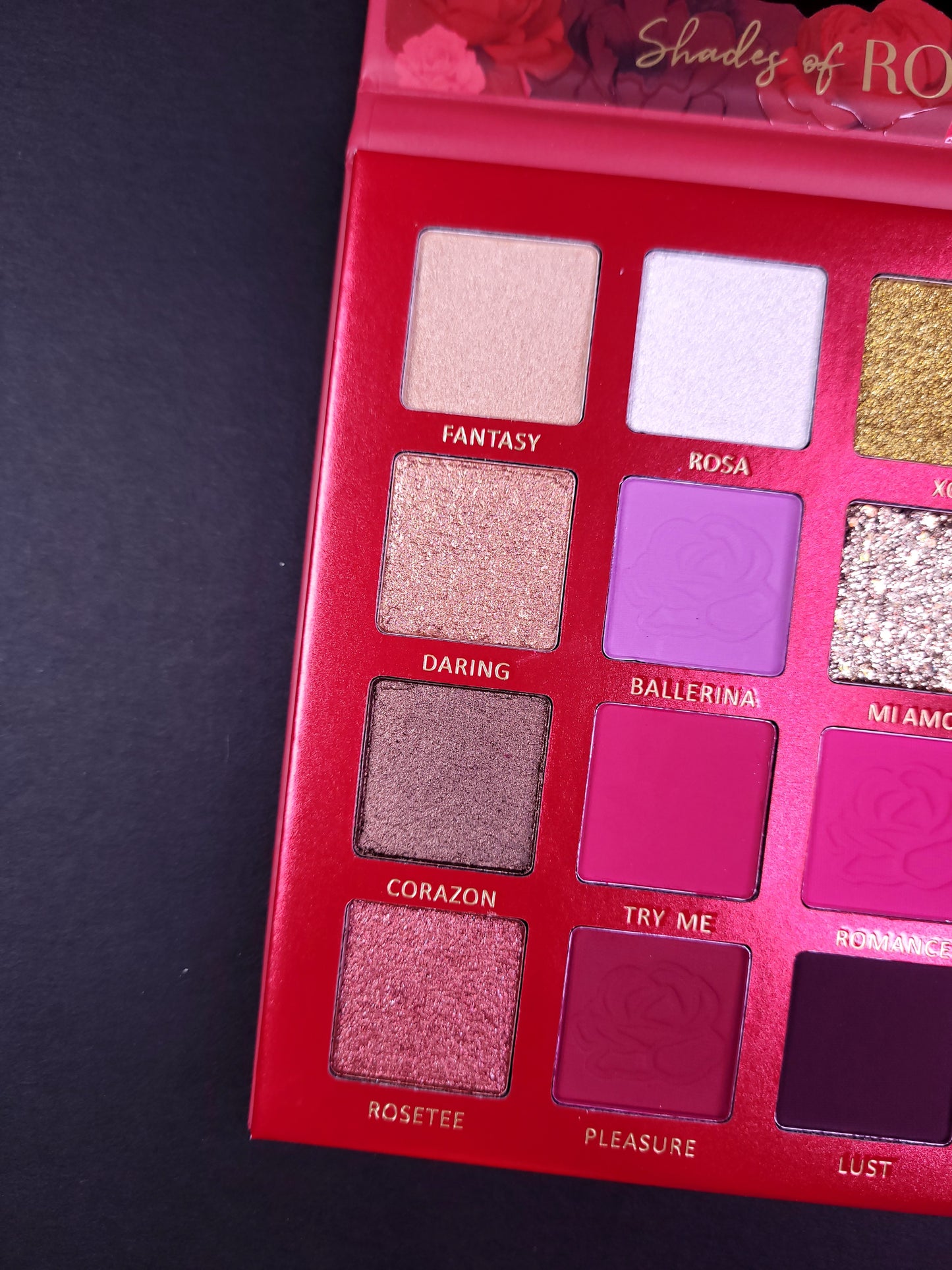 Palette Shades of Roses