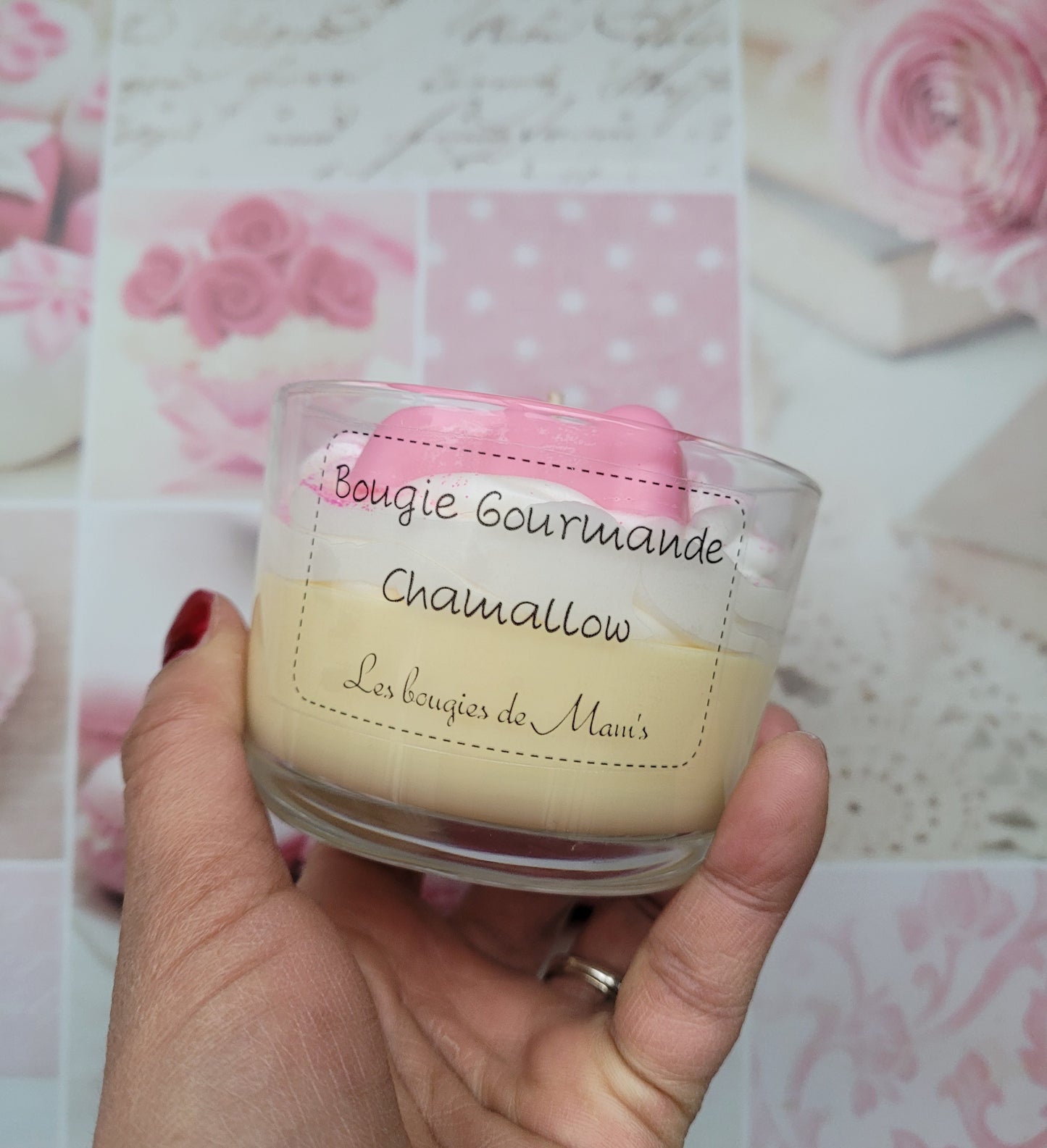 Bougie gourmande Chamallow