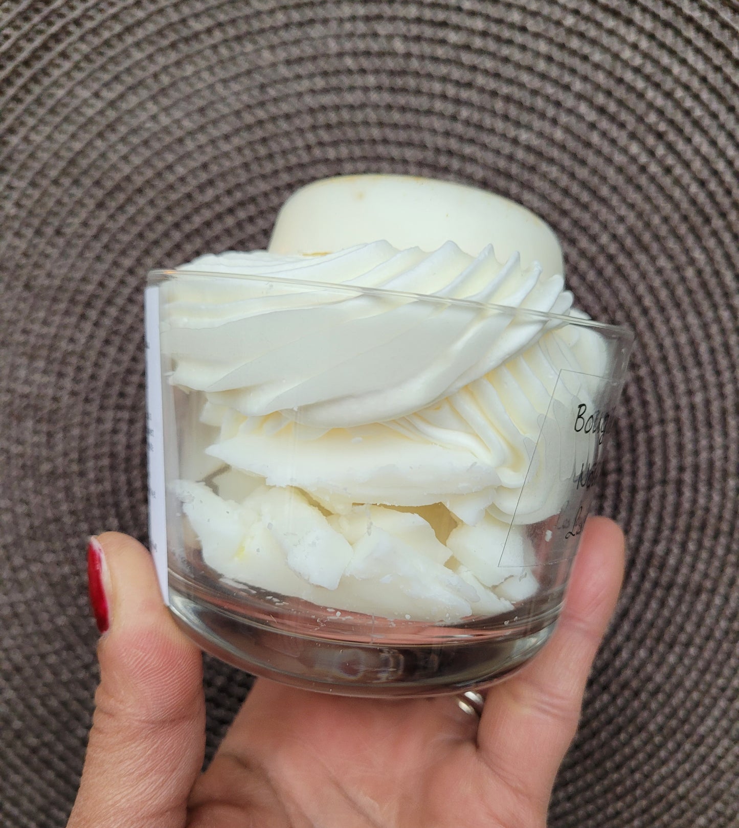 Bougie gourmande Nougat Blanc