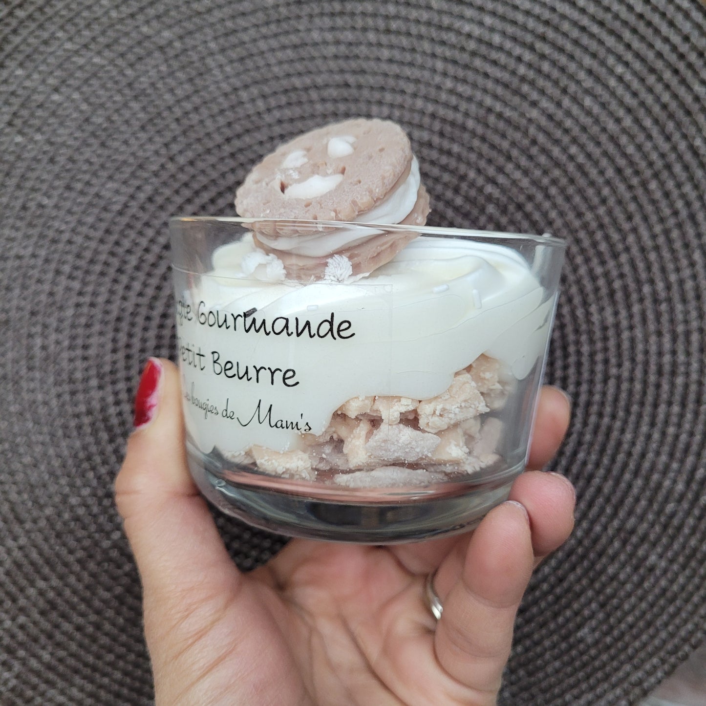 Bougie gourmande Petit Beurre