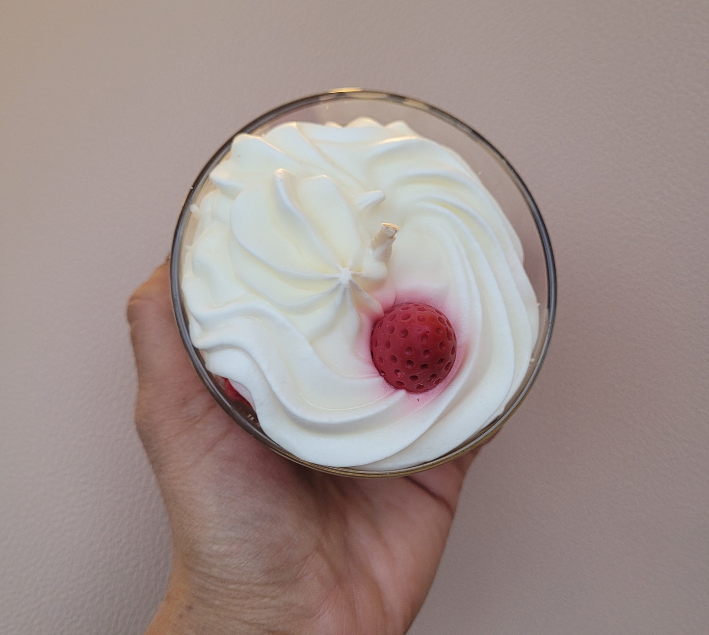 Bougie gourmande Fraise des Bois