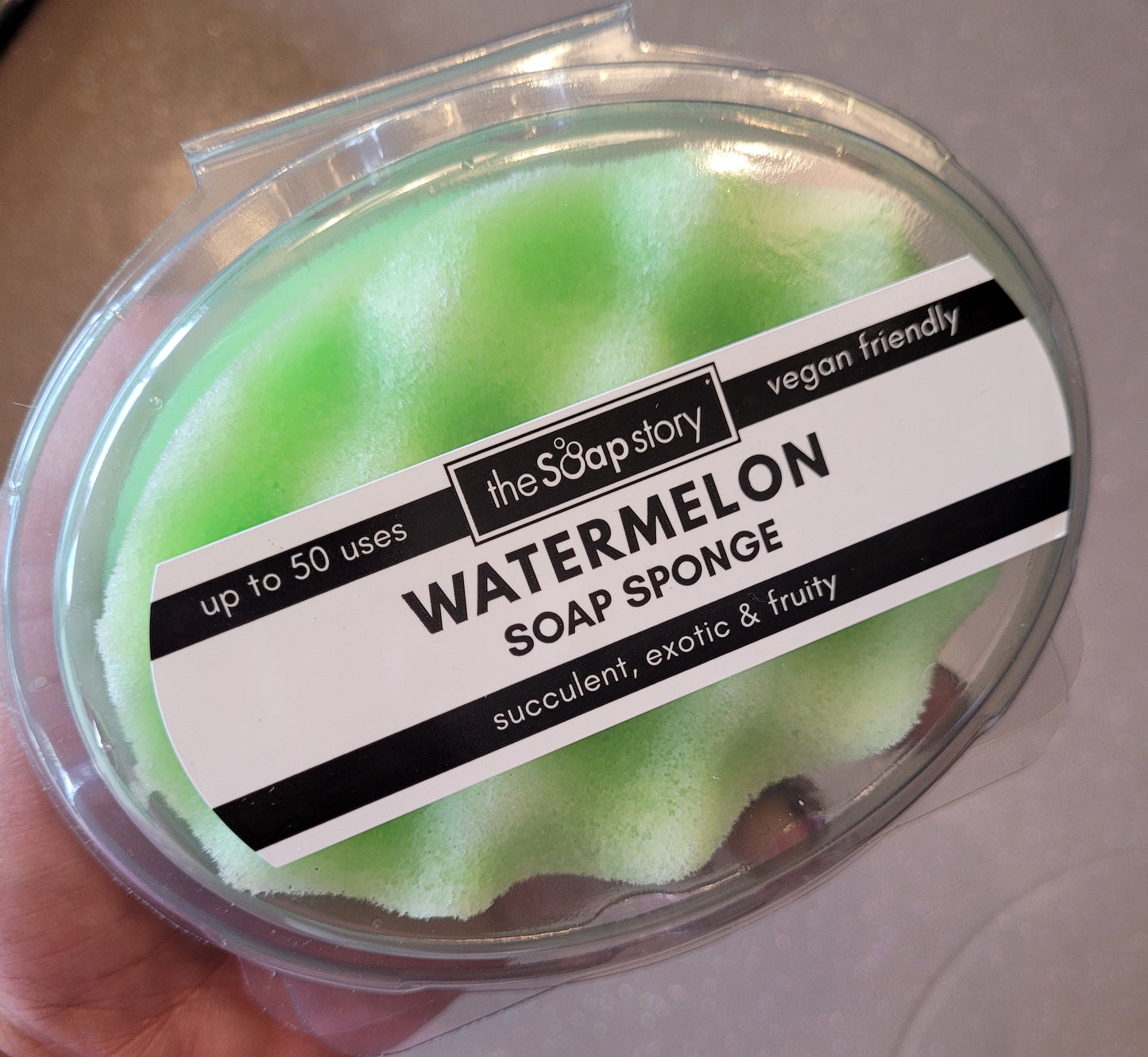 Eponge de savon Watermelon I Pastèque