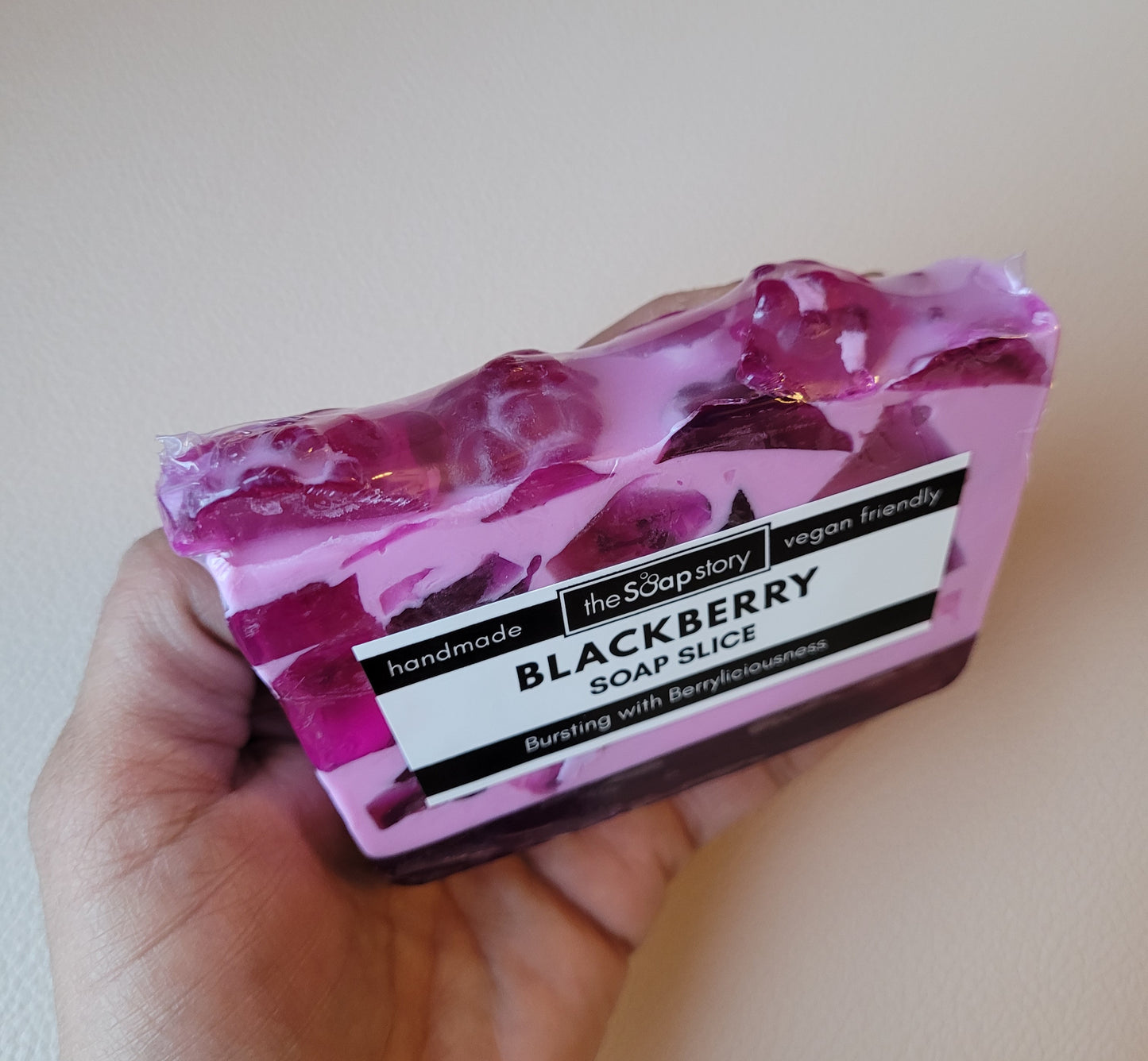 Tranche de savon Blackberry I Mure