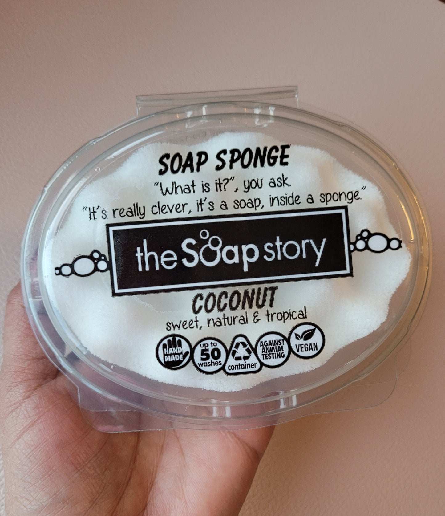 Eponge de savon Coconut I Noix de coco