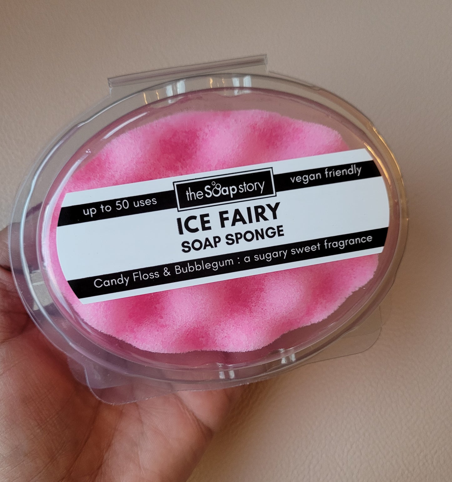 Eponge de savon Ice Fairy I Fée des glaces
