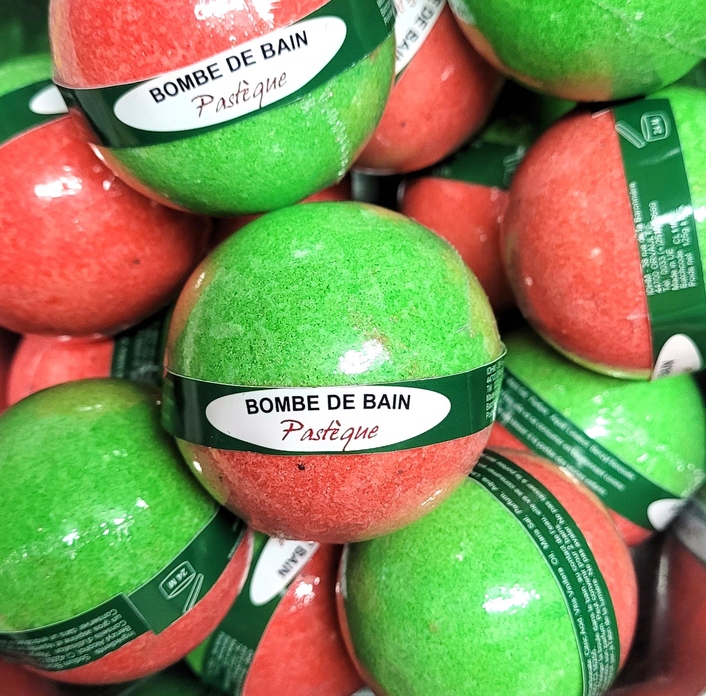 Boule de bain Pastèque 125g