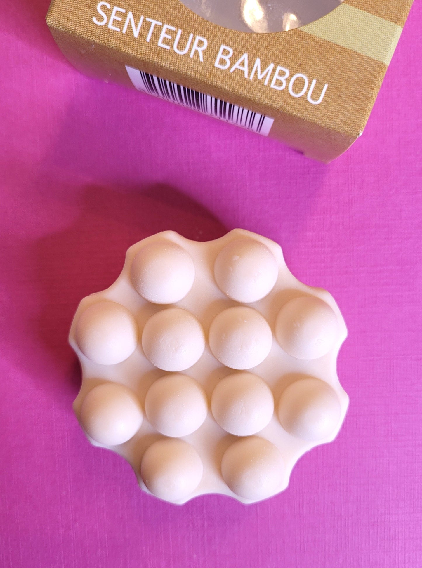 Shampoing solide avec picots cheveux gras - Bambou