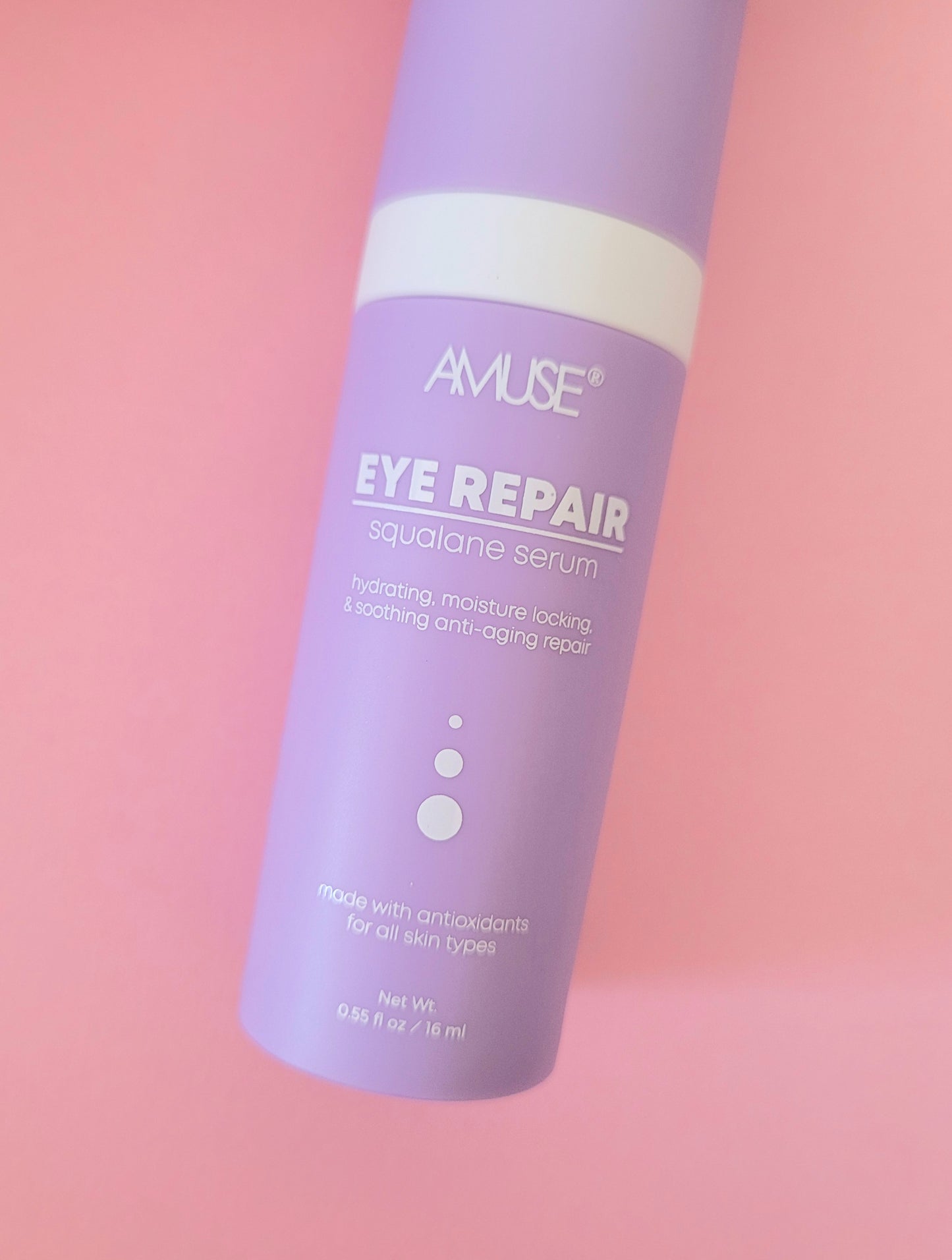 Sérum contour des yeux hydratant à base de squalane