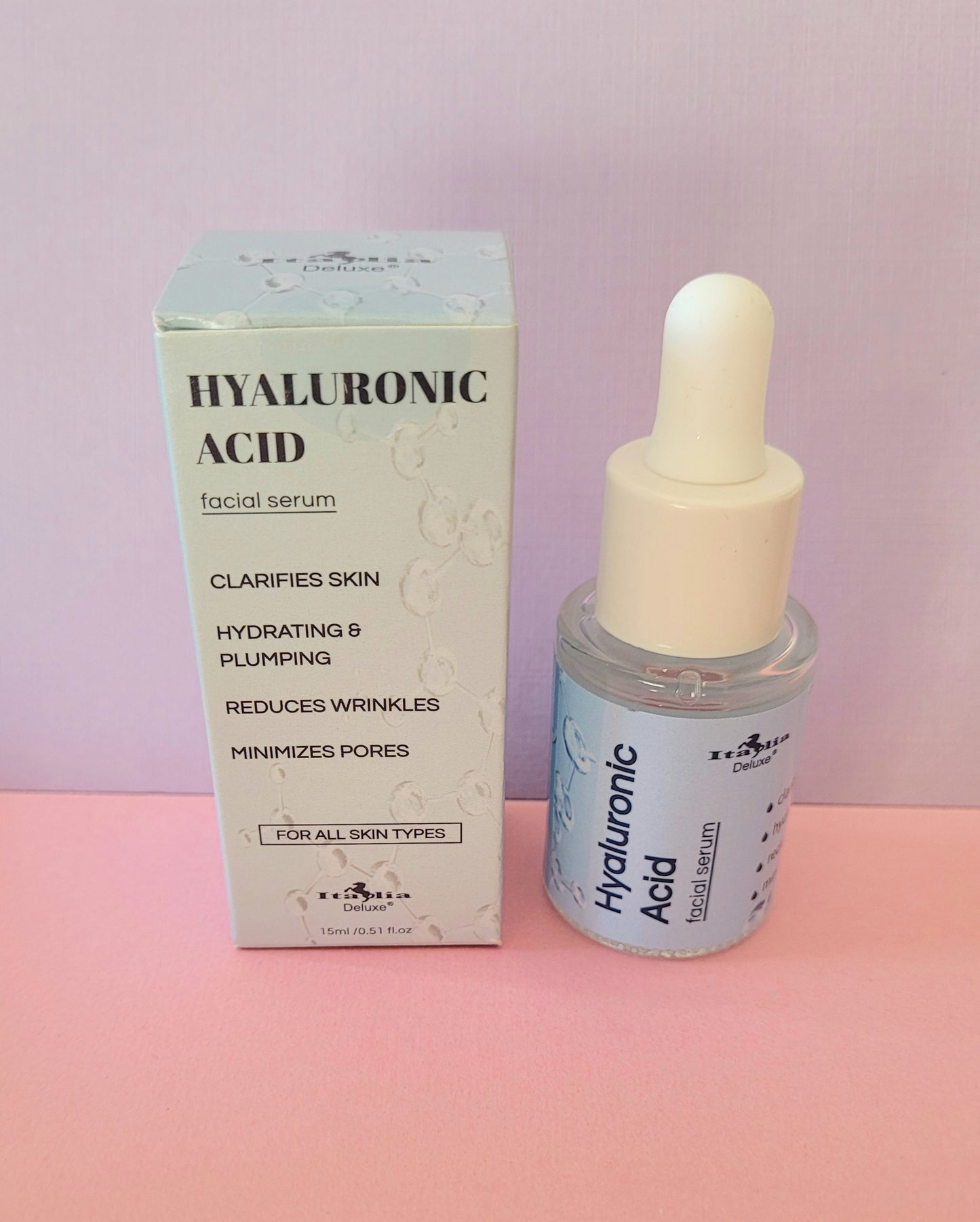 Sérum visage à l'acide hyaluronique