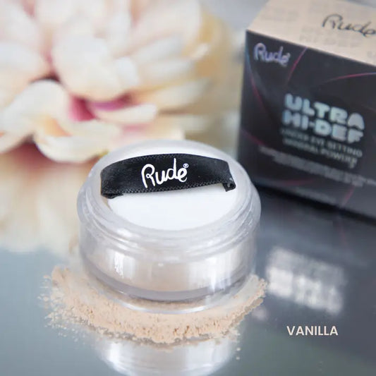 Poudre minérale fixatrice pour les yeux à ultra haute définition - Rude Cosmetics