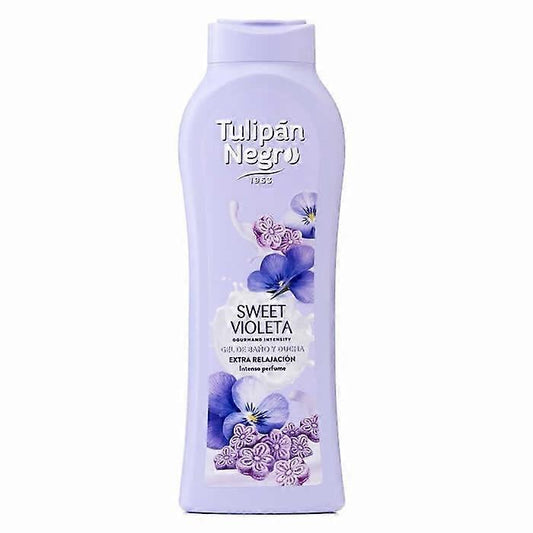 Gel douche violette 650ml - Tulipan Negro