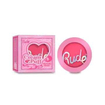 Fard à joues naturel longue durée Cream Puff Smooth -Rude Cosmetics