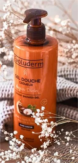 Gel Douche Crémeux Argan Divin -Evoluderm