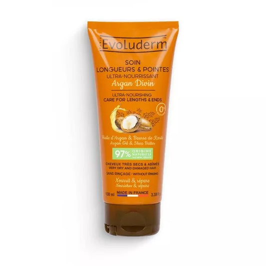 Soin Longueurs & Pointes Ultra-Nourrissant Argan Divin -Evoluderm