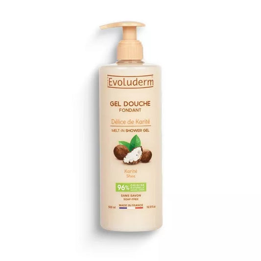 Gel Douche Fondant Délice de Karité -Evoluderm