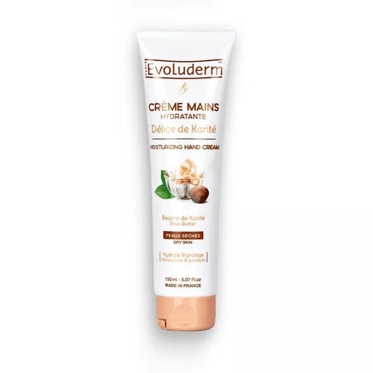 Crème Mains Hydratante Délice de Karité -Evoluderm