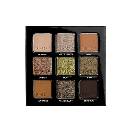 Palette yeux Earthy Sigma Beauty