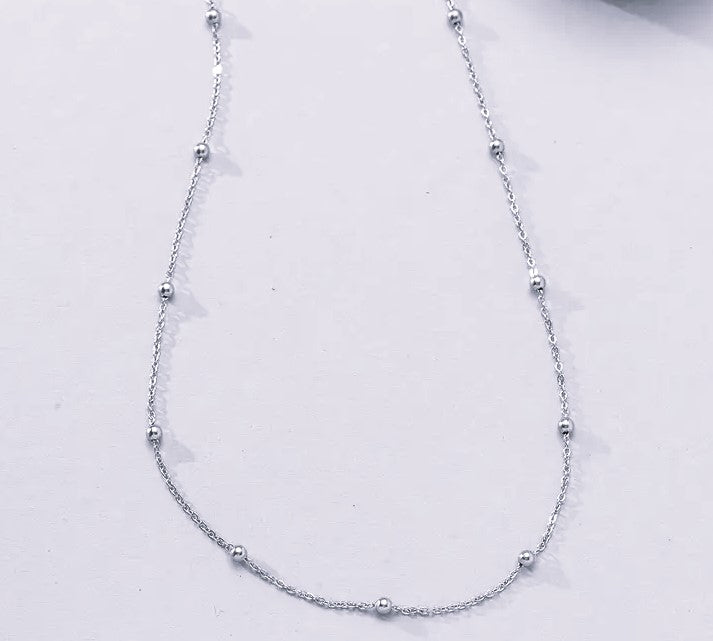 COLLIER CHARM SILVER